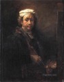 Portrait of the Artist at His Easel 1660 Rembrandt